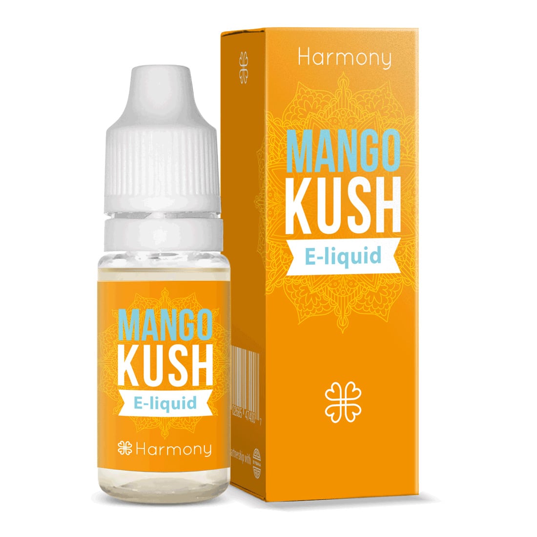 Harmony E-Liquid 100 mg CBD – Mango Kush (10 ml).