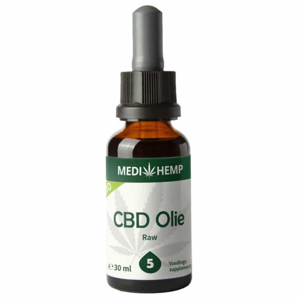 Medihemp CBD Öl RAW 5% (30ml) 5ml.