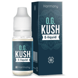 Harmony E-Liquid 300 mg CBD – OG Kush (10 ml) ist eine gute Wahl für Vape-Enthusiasten.